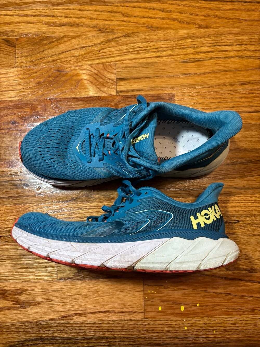 Hoka One One Clifton Edge Running Shoes Blue (No insoles)